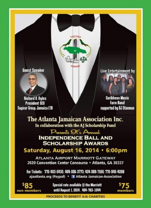 Atlanta Jamaican Association Jamaican Independence Ball and Scholarship Awards